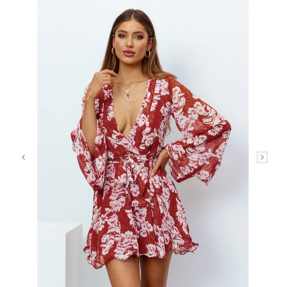 NEW with Tags! Floral Print Gorgeous HelloMolly Dress - Picture 1 of 10